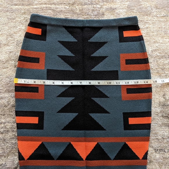 Rachel Roy Aztec Print Skirt - Picture 7 of 9